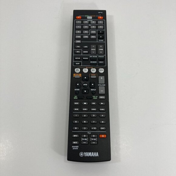 Genuine Yamaha RAV465 ZA11370 OEM Original Receiver Remote Control TESTED - Picture 1 of 5
